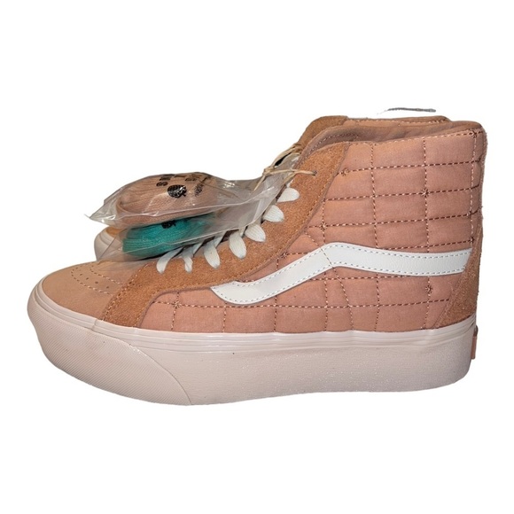 VANS X JOE FRESH GOODS SK8 HI Platforms LX Camel JFG Skate Vault Shoes - Picture 7 of 11